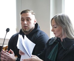 Łukasz Żak w sądzie (17.06.2025)