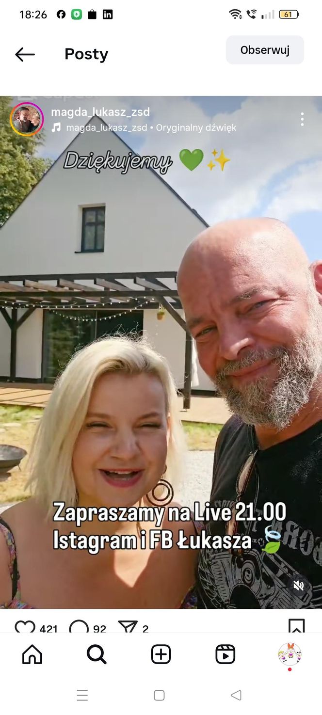 Para ze „Zróbmy sobie dom” nie wygrała finału, ale nie odpuszcza. "Jeśli uważacie, że zasłużyliśmy naszą ciężką pracą"