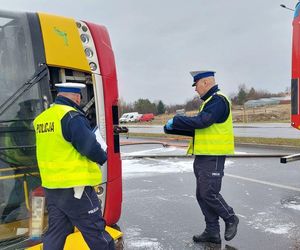 Zamojskie służby w inscenizacji wypadku