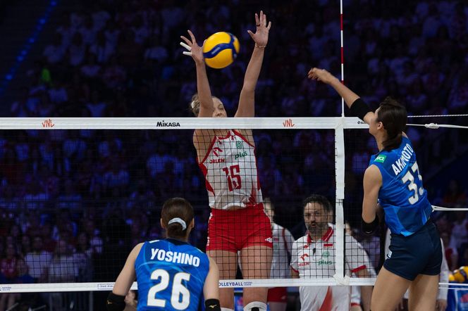 Siatkarska Liga Narodów Kobiet, mecz o III miejsce Polska -Japonia