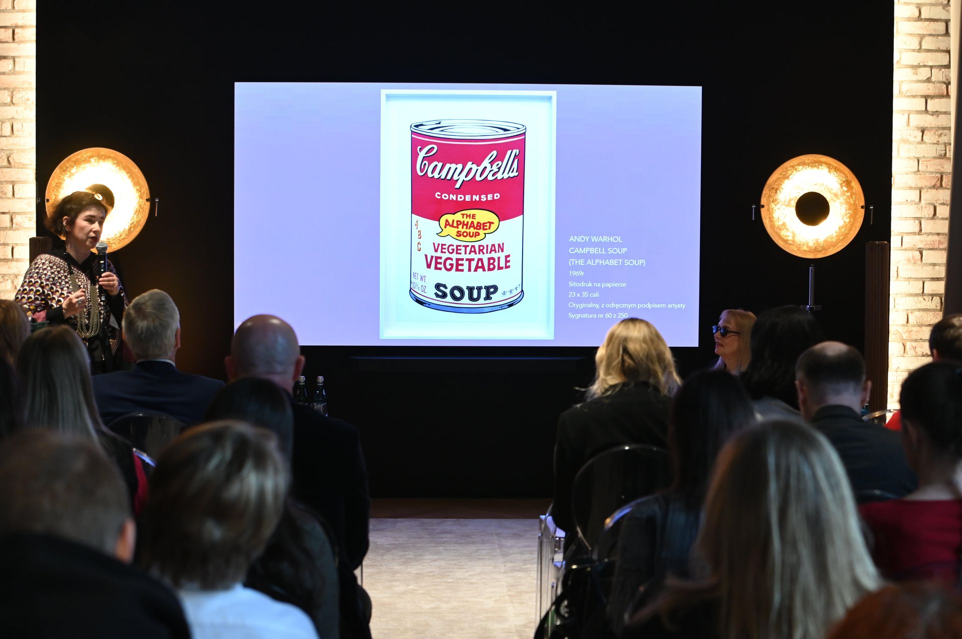 Dzieło Andy'ego Warhola, które znajdzie się w Apartamentach Gutenberga na Woli w Warszawie