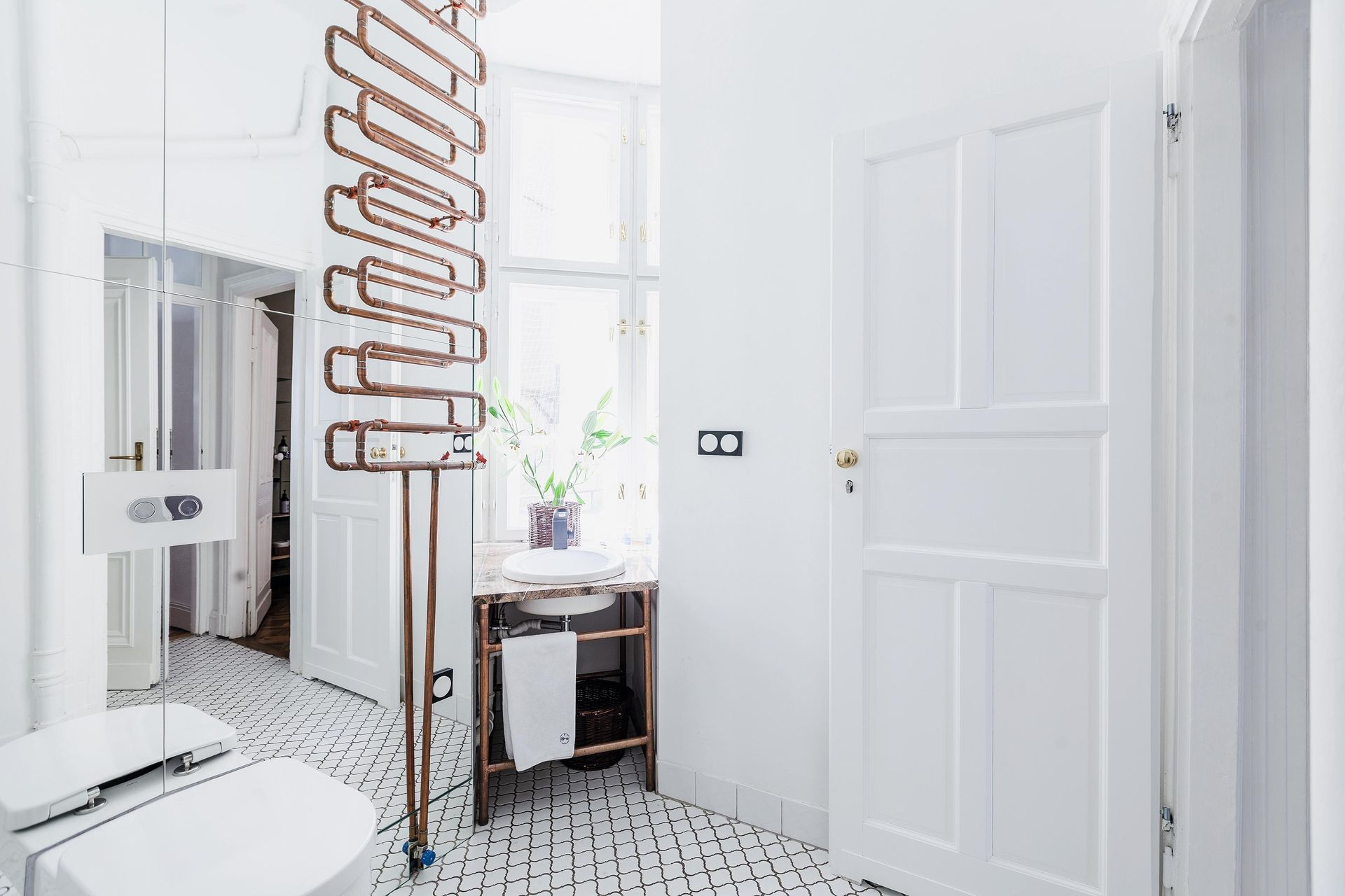 Mobilne łazienki w hotelu Autor Rooms