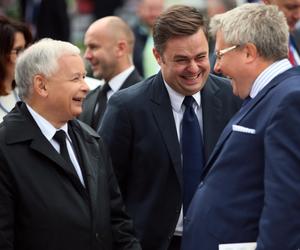 Ryszard Czarnecki i Jarosław Kaczyński 