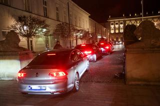 Wieczorne spotkanie Andrzeja Dudy z PiS w pałacu prezydenckim