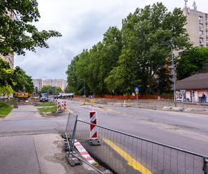 Budowa tramwaju na Stegny w Warszawie