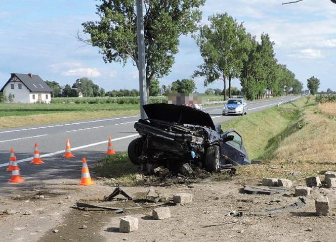 Chwile grozy na DK nr 91! Niemowlę trafiło do szpitala!