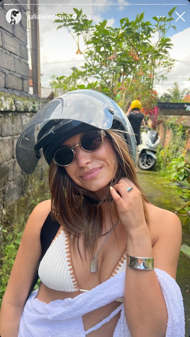 Julia Wieniawa na Bali 