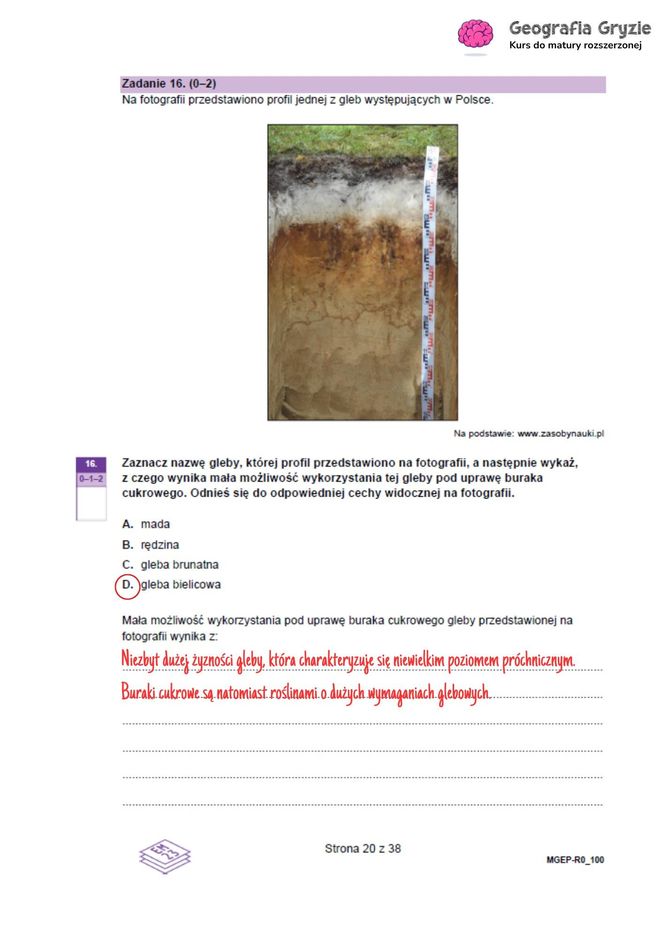 Matura 2025 geografia rozszerzona - wszystkie odpowiedzi 