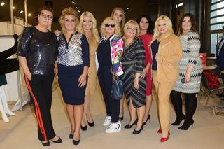 Aktorki na pokazie mody plus size