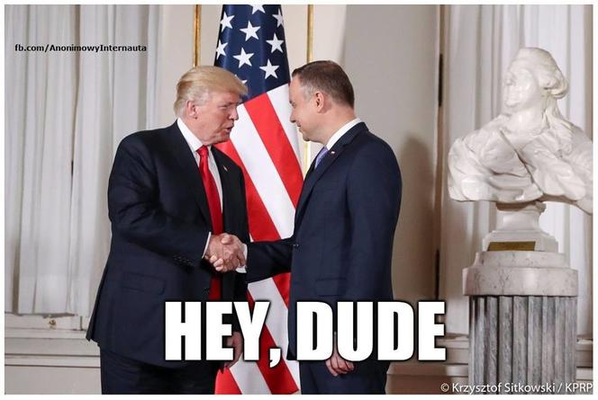 Donald Trump w Polsce - memy