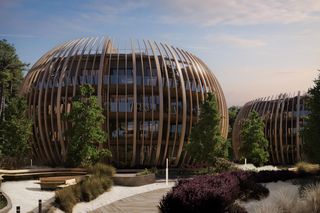 Kompleks dziewięciu apartamentowo-hotelowych pawilonów na Wyspie Sobieszewskiej