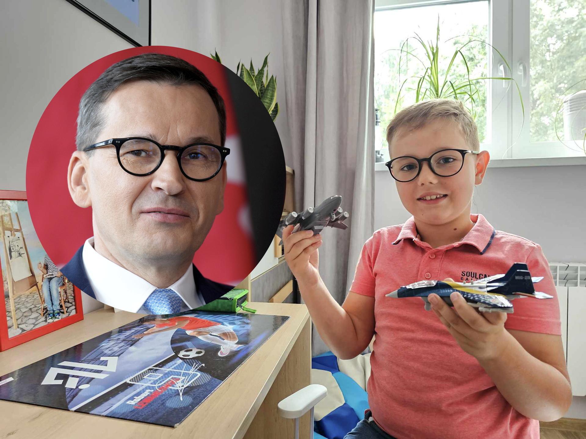 9letni Antoś pisze do premiera Morawieckiego Chcę się z Panem spotkać. Marzę, by zostać