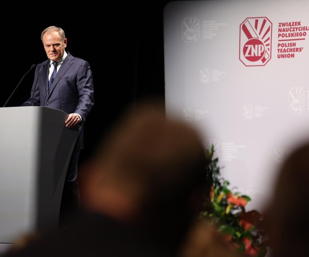 Zdumiewające słowa Donalda Tuska. Powiedział przepraszam do nauczycieli 