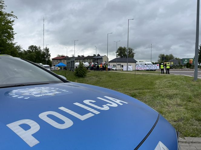 Protest w Piaskach przeciwko wiatrakom