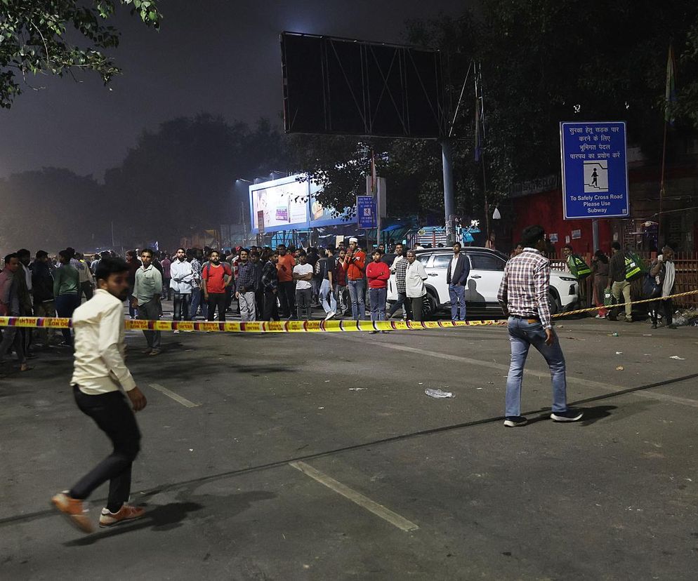 Wybuch samochodu w Nowym Delhi
