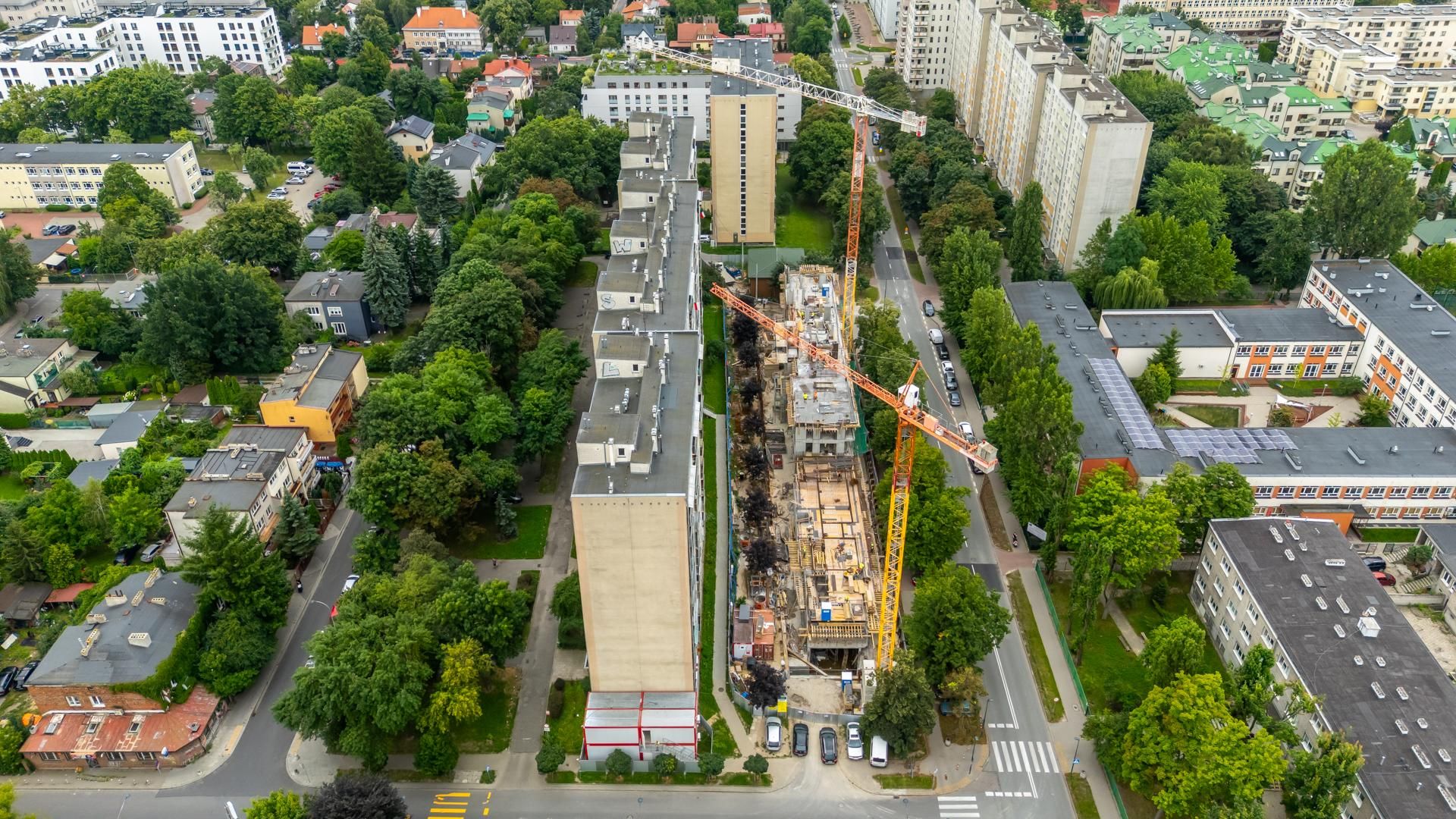 Inwestycja Wola Księcia Janusza w Warszawie w budowie