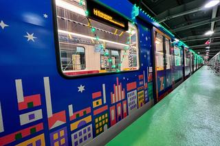 Świąteczne metro w Warszawie