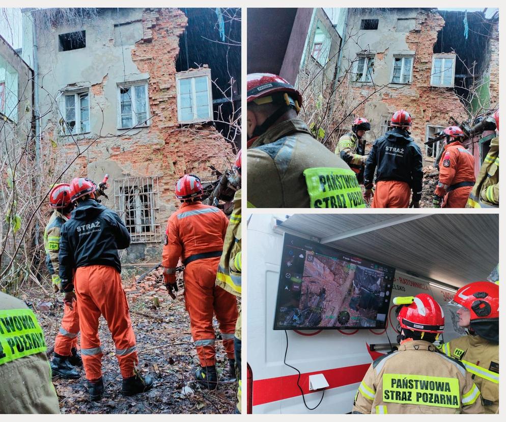 Katastrofa budowlana przy ul. Celnej 4 w Bielsku-Białej
