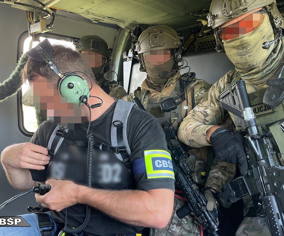 CBŚP rozbiło laboratorium metamfetaminy pod Świeciem. Zatrzymano Meksykanów powiązanych z kartelem