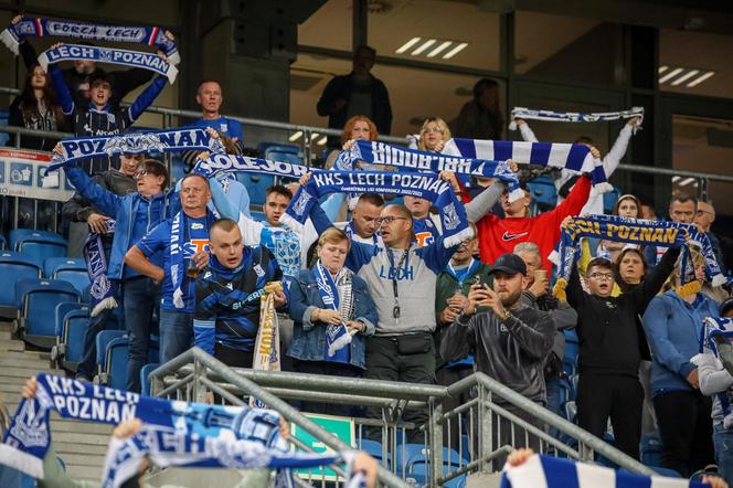 Lech Poznań - Stal Mielec. Tak bawili się kibice na Enea Stadionie