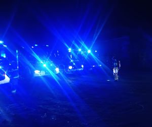 Kalej. Pożar hali produkcyjnej choinek sztucznych