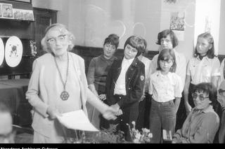 Maria Kownacka podczas uroczystości wręczenia nagrody Orlego Pióra w Warszawie