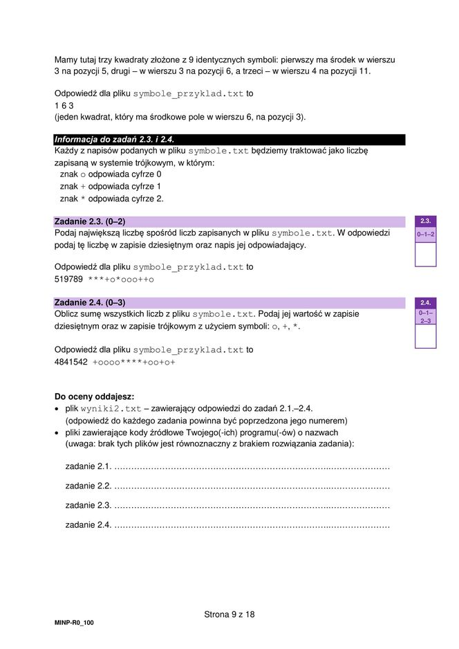 Matura 2025 informatyka rozszerzona - arkusz CKE 14.05.2025 - Formuła 2023