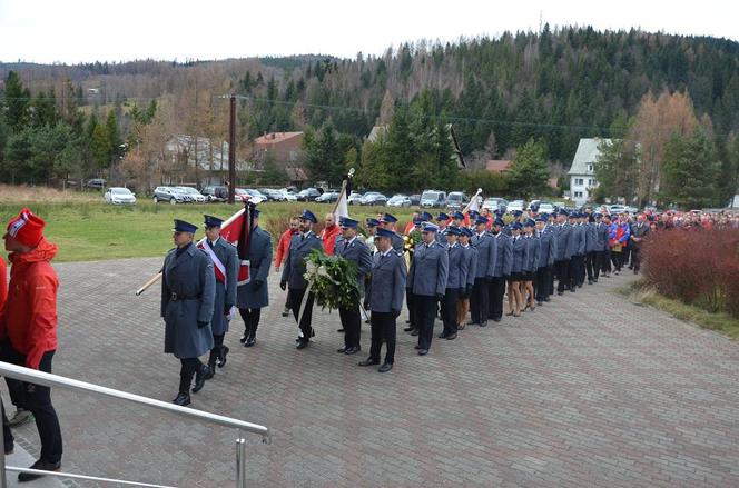 Pogrzeb Pawła Burdyla, policjanta z Jordanowa