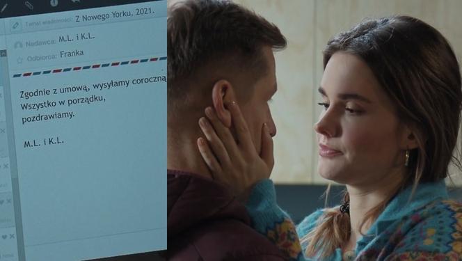 M jak miłość, odcinek 1652: Franka urodziła dziecko w USA i oddała je do adopcji! Dostanie wiadomość od nowych rodziców - ZDJĘCIA, ZWIASTUN