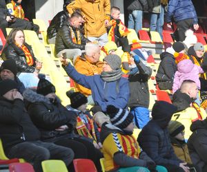 Korona Kielce - Motor Lublin. Kibice na Exbud Arenie