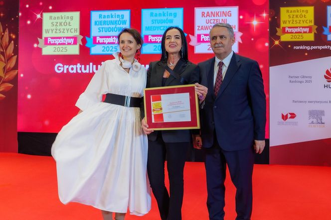2. miejsce wśród wszystkich uczelni niepublicznych w Polsce, 2. miejsce wśród wszystkich uczelni w województwie śląskim oraz 1. miejsce w kategorii Umiędzynarodowienie