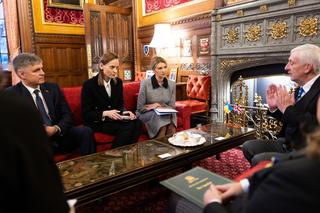 Ołena Zełenska w Londynie