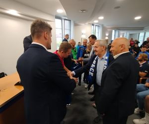 Społeczność sportowców i kibiców rugby z Siedlec uczciła największy z dotychczasowych sukcesów w historii klubu