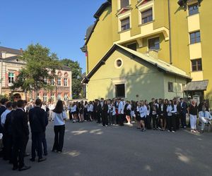 Rozpoczęcie roku szkolnego w I LO w Nowym Sączu