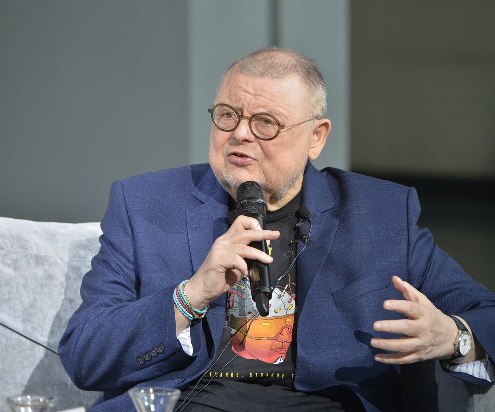 Wojciech Mann nie może sam chodzić