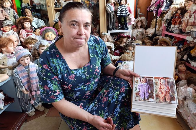 Agnieszka Ciećko zbiera lalki