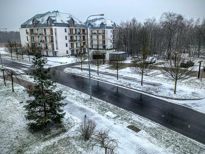 Śnieg Poznań / marzec 2021