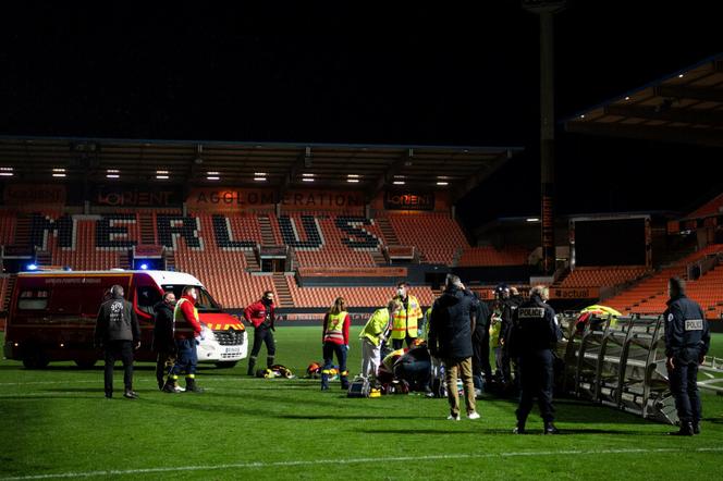 Tragedia na boisku Lorient