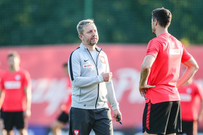 Jerzy Brzęczek, Robert Lewandowski, reprezentacja Polski