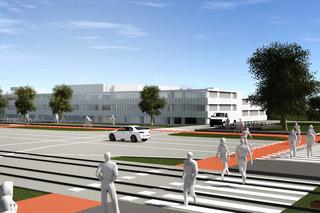 Wizualizacja trasy tramwajowej do krakowskich szpitali przy os. Rżąka 