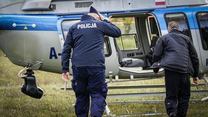 Zamknięte lasy, policjanci i żołnierze z długą bronią. Tak wygląda jedna z największych obław w historii Polski