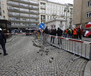 Strajk generalny rolników w Warszawie