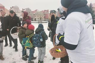 Przyjazna Łomża rozdawała odblaski