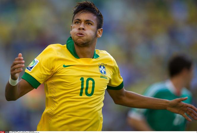 Neymar, Brazylia - Meksyk, Puchar Konfederacji 2013