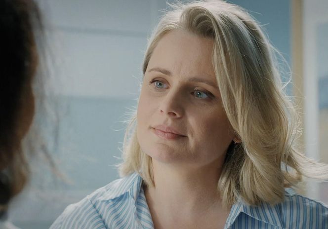 M jak miłość, odcinek 1851. Judyta (Paulina Chruściel), Marysia (Małgorzata Pieńkowska)