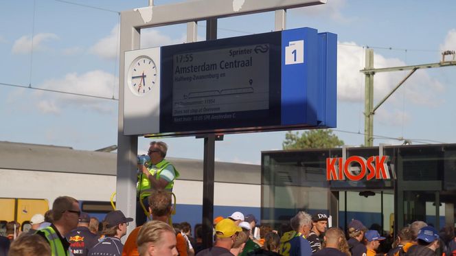 Kadry z serialu „Stacja Amsterdam”