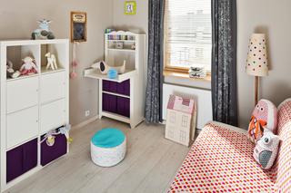 Bawialnia z sypialnią: pokój dla dziewczynki, który dorasta wraz z dzieckiem