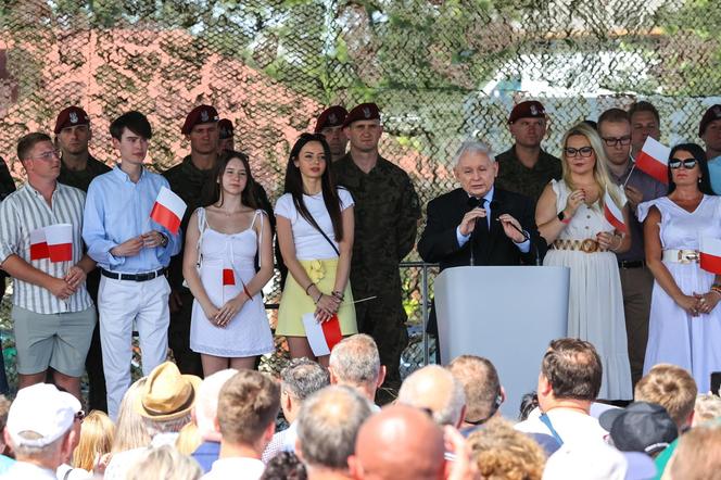 Jarosław Kaczyński odwiedził Uniejów