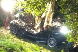 W wypadku BMW w  Jabłonicy Polskiej zginęło dwóch strażaków [ZDJĘCIA]