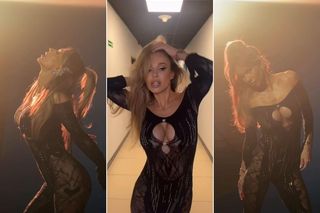 Doda wbiła się w obcisły kombinezon! Seksowna koronka jak druga skóra!  